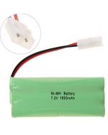 Ni-Mh Aa 7.2V 1800Mah Big White Plug Battery Pack-6 Pcs A Packung