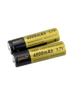Boruit 4000Mah 18650 3.7V Wiederaufladbare Li-Ion-Batterie (2-Tlg)