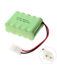 Ni-Mh Aa 12V 1800Mah Big White Plug Battery Pack-10 Pcs A Packung (Dual Level)