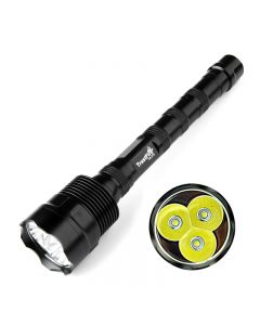 Trustfire Tr-3T6 Cree Xm-L 3 * T6 3800Lm Hohe Helligkeits-Led-Taschenlampe (3 * 18650)