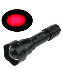 Uniquefire Uf-T20 Einstellbar 1 Mode Zoom Rote Farbe Taschenlampe (1 * 18650, Nicht Einschließen)