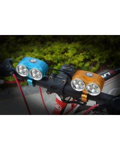 VicMax A60 LED-Fahrradlicht 6000 Lumen 6T6 Fahrrad-Frontlicht mit Akku