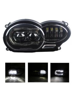 Motorrad LED Scheinwerfer für BMW R1200GS R 1200 GS ADV R1200GS LC 2004-2012 (passend Ölkühler)