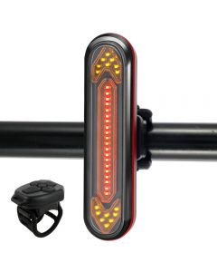 USB Wiederaufladbare Fahrrad Rücklicht Smart Wireless Fernbedienung Blinker Fahrrad Rücklicht Warnung Fahrrad Rücklicht Laterne