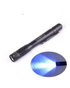 Tank007 UVE2 lila Licht Fluoreszenzerkennung Ultraviolett 365 nm Taschenlampe (AAA-Batterie*2)